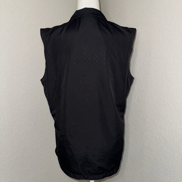 Monterey Club Vest Women’s Large Black Sleeveless Pockets Full Zip Outerwear - Picture 3 of 9